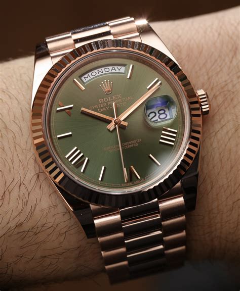 rolex day date 40 60th anniversary replica|rolex day date 40mm price.